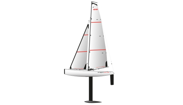 26098 DRAGONFORCE65 V7 Wettbewerbs-Segelboot 650mm, RTR